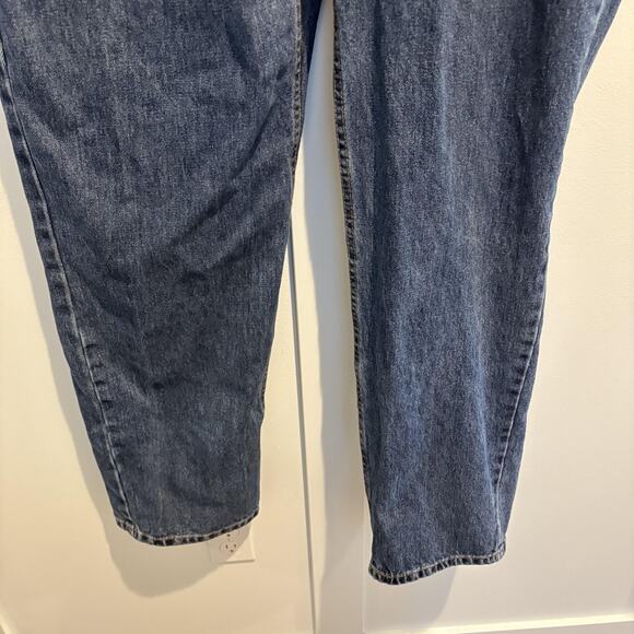 Levis 550 Jeans Mens 40x34 (Tag 40x36) Blue Relaxed Fit Tapered Leg 100% Cotton - Picture 6 of 14